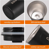 Vacuum Mug Stainless Steel 400Ml - Black, Thermos & Mug, Chase Value, Chase Value