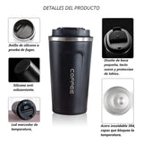 Vacuum Mug Stainless Steel 400Ml - Black, Thermos & Mug, Chase Value, Chase Value