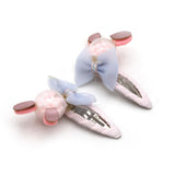 Girls Hair Pins 2 Pcs - Blue, Girls Hair Accessories, Chase Value, Chase Value