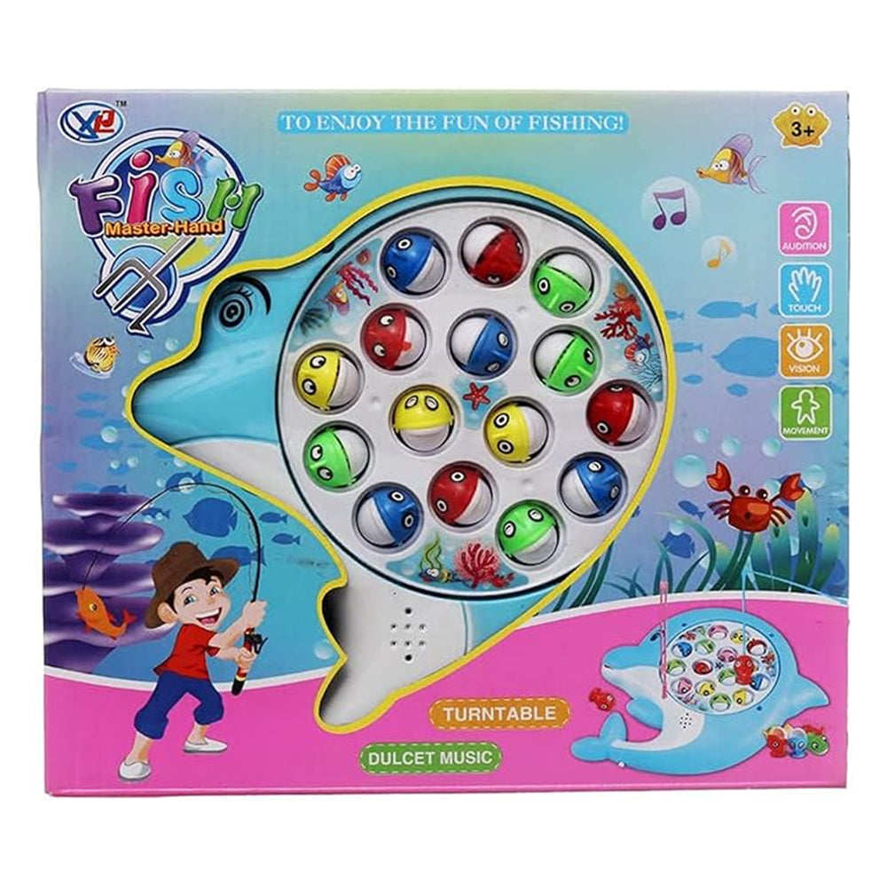 Battery Operated Dolphin Fishing Game - Blue, Remote Control, Chase Value, Chase Value