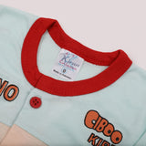 Newborn Boys Full Sleeves Suit - Cyan, Newborn Boys Sets & Suits, Chase Value, Chase Value