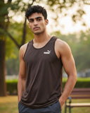 Men's Plain Sando - Dark Brown, Men's T-Shirts & Polos, Chase Value, Chase Value