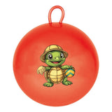 Jumping Ball Rubber With Handle - Pink, Sports, Chase Value, Chase Value