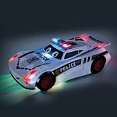 Battery Operated Transformer Police Car With Light & Music, Die-cast Model Car, Chase Value, Chase Value