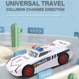 Battery Operated Transformer Police Car With Light & Music, Die-cast Model Car, Chase Value, Chase Value
