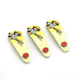 Mini Tic Tac Hair pin - Yellow, Girls Hair Accessories, Chase Value, Chase Value