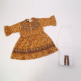 Girls Embroidered Shalwar Suit - Camel, Girls Shalwar Kameez, Chase Value, Chase Value