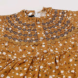 Girls Embroidered Shalwar Suit - Camel, Girls Shalwar Kameez, Chase Value, Chase Value