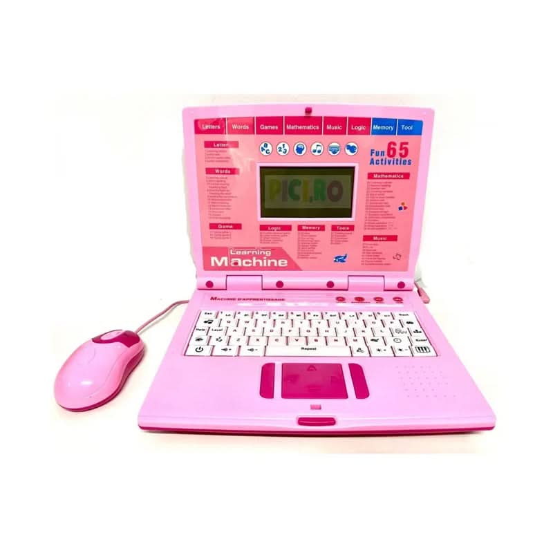 Learning & Education Laptop For Kids - Pink, Educational Toys, Chase Value, Chase Value