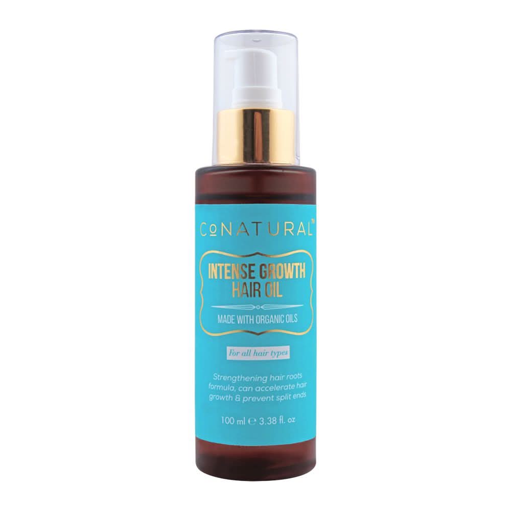 Co-Natural Intense Growth Hair Oil For All Hair Types 100ml, Hair Oils, Co-Natural, Chase Value