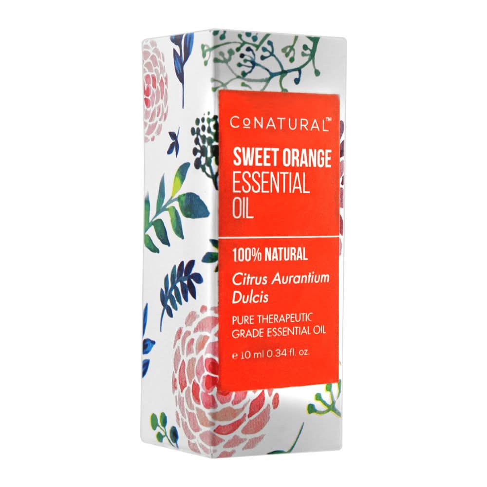 Co-Natural Sweet Orange Essential Oil Therapeutic Grade Essential Oil 10ml, Oils & Serums, Co-Natural, Chase Value