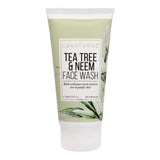 Co-Natural Tea Tree & Neem Face Wash 150ml, Face Washes, Co-Natural, Chase Value