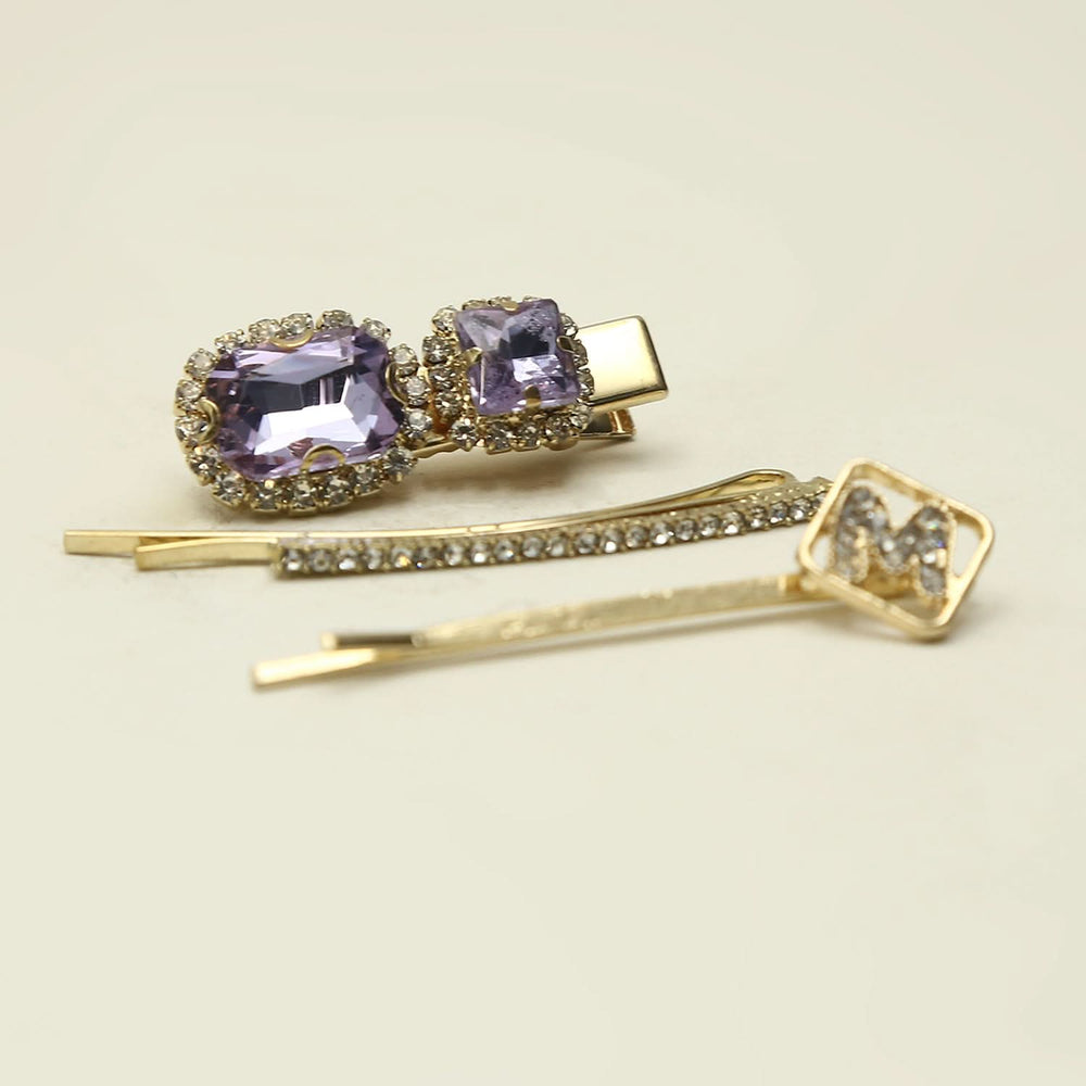 Hair Pin Card - Golden, Girls Hair Accessories, Chase Value, Chase Value