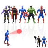 Avengers with Light 5pcs Set, Action Figures, Chase Value, Chase Value