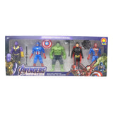 Avengers with Light 5pcs Set, Action Figures, Chase Value, Chase Value