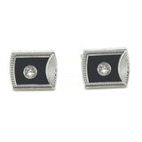 Men's Cufflink - Black, Men's Cufflinks, Chase Value, Chase Value