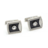 Men's Cufflink - Black, Men's Cufflinks, Chase Value, Chase Value