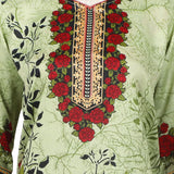 Women's Wash & Wear Unstitched 3pcs Suit - A12, Women, 3Pcs Shalwar Suit, Chase Value, Chase Value