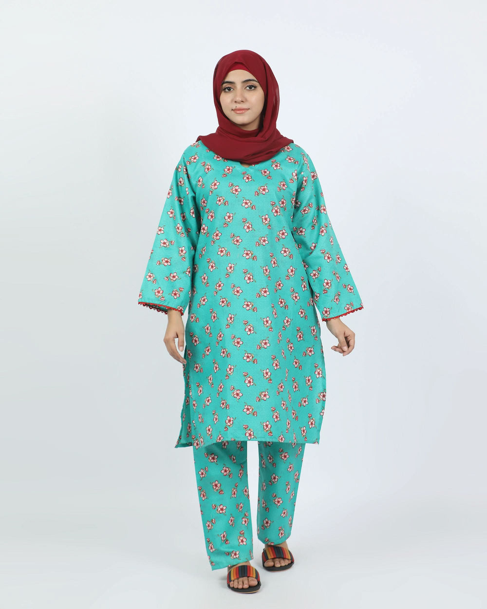 Women's Printed Unstitched 2pcs Suit, Women, 2Pcs Shalwar Suit, Chase Value, Chase Value