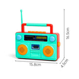 Old Classical Tape Recorder Radio Musical Toy for Kids, Bluetooth Speakers, Chase Value, Chase Value