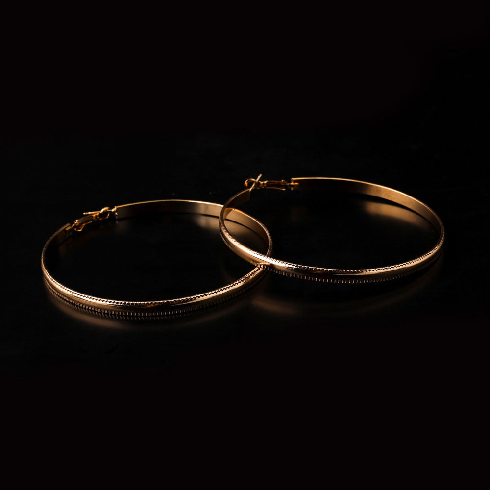 Women's Stylish Earing - Golden, Women Earrings & Tops, Chase Value, Chase Value