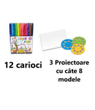 Union Projector with Light & Music - Yellow, Chair & Table, Chase Value, Chase Value