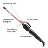 KM-1323 Thin Curler 9mm Fast Heating With Ceramic Coating, Straightener & Curler, Kemei, Chase Value