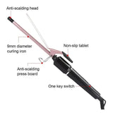 KM-1323 Thin Curler 9mm Fast Heating With Ceramic Coating, Straightener & Curler, Kemei, Chase Value