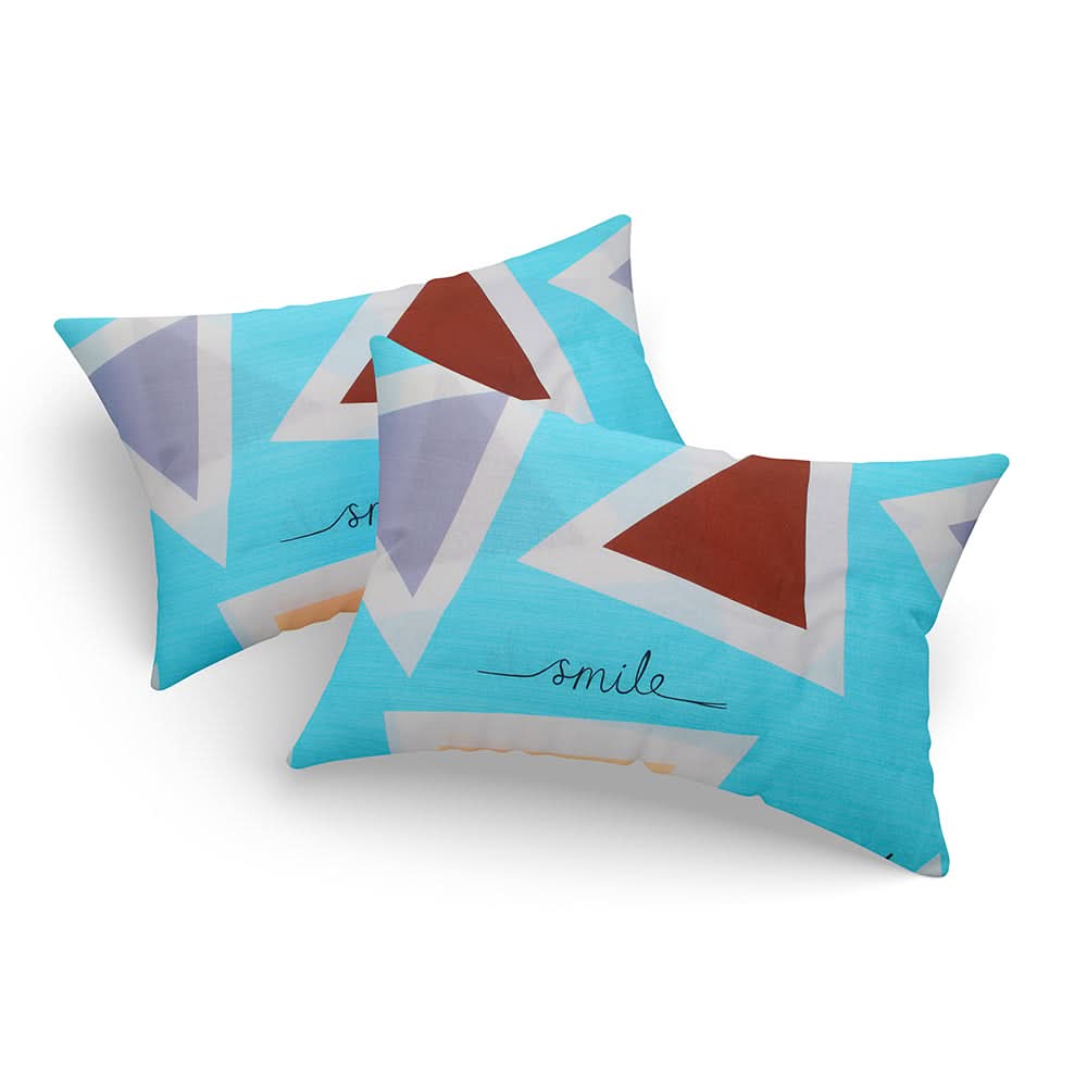 2Pcs Pillow Covers - Multi Color, Pillow Cover, Chase Value, Chase Value