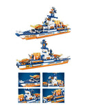 Warships Block Set 393 Pcs, Kids Blocks & Building Toys, Chase Value, Chase Value