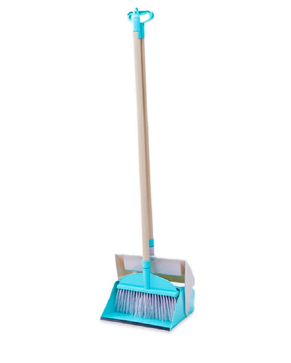 Zidello Standing Folding Broom & Dustpan Set, Home Cleaning Supplies, Chase Value, Chase Value