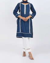Women's Embroidered Kurti - Zinc, Women Ready Kurtis, Chase Value, Chase Value