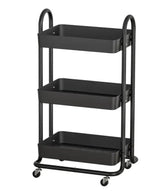 Multifunctional Storage Trolley Rack 3Layer
