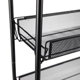 Trolly Metal Square 3 Layer - Black, Dish Rack, Chase Value, Chase Value