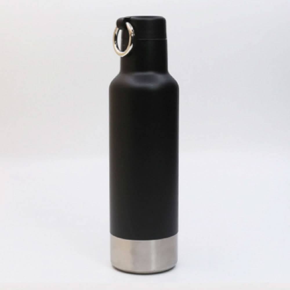 Stainless Steel Sports Bottle 500 Ml - Black, Water Bottle, Chase Value, Chase Value