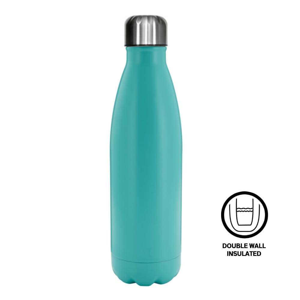 Vacuum Stainless Steel Bottle - Cyan, Water Bottle, Chase Value, Chase Value