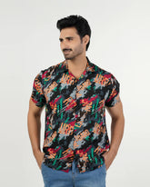 Men's Casual Half Sleeves Linen Shirt, Men's Shirts, Chase Value, Chase Value