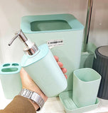 Bathroom Accessories Set – 6 Pcs, Home Accessories, Chase Value, Chase Value