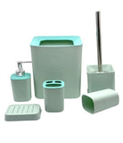 Bathroom Accessories Set – 6 Pcs, Home Accessories, Chase Value, Chase Value