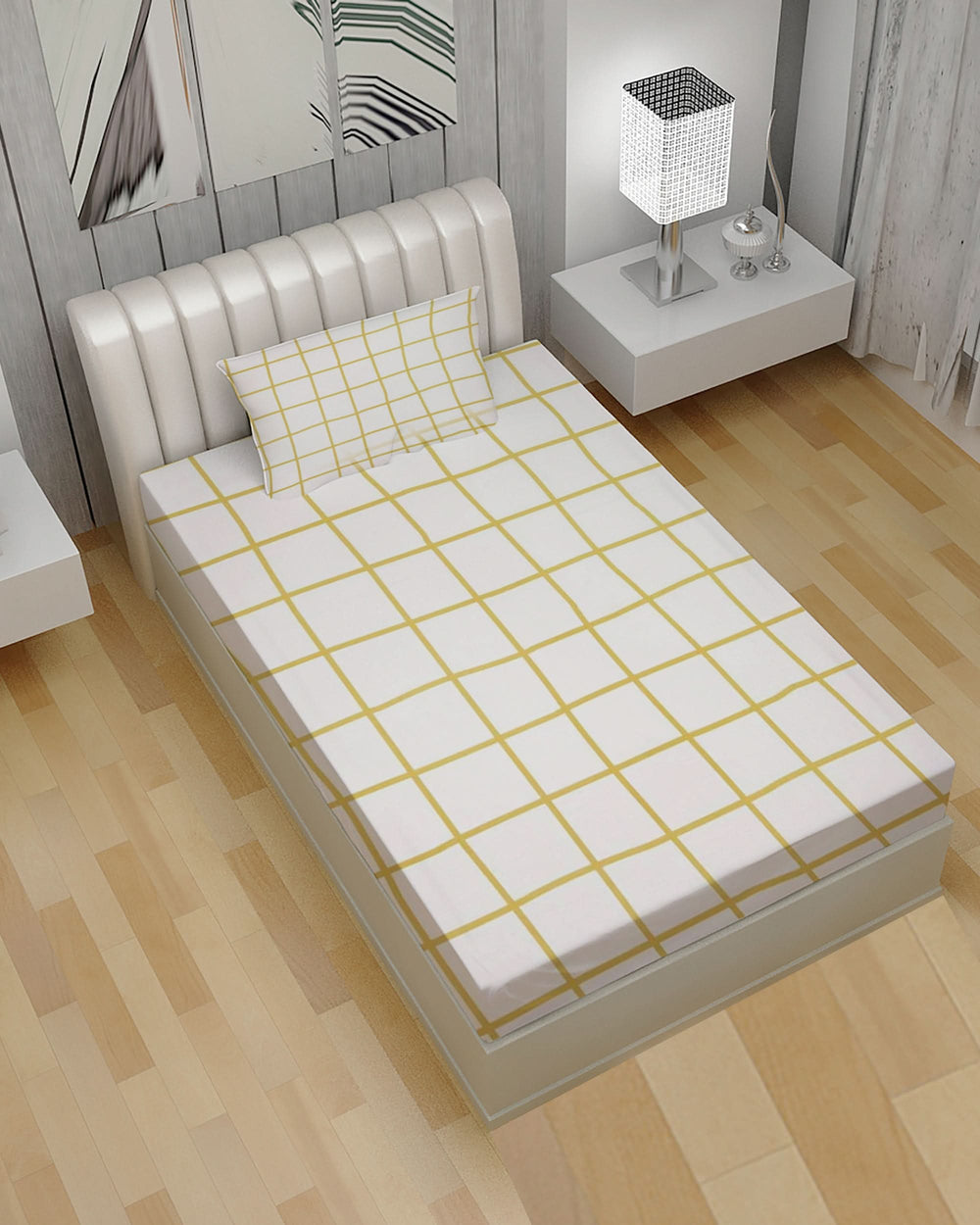 2-Piece Single Bedsheet Set, Single Size Bed Sheet, Chase Value, Chase Value