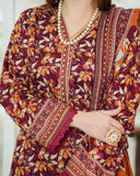 DAMAN By Vs Textile Exclusive Lawn Printed 3-PCS Unstitched Suit - 727, Women, 3Pcs Shalwar Suit, Chase Value, Chase Value
