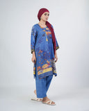 Shahzaib Gull Gee Printed 3-Pcs Suit, Women, 3Pcs Shalwar Suit, Chase Value, Chase Value