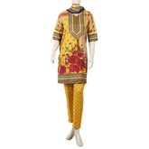 Women's Wash & Wear Unstitched 3pcs Suit - A26, Women, 3Pcs Shalwar Suit, Chase Value, Chase Value