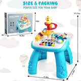 Baby Activity Learning Table - Musical & Baby Standing Activity Center, Musical Toys, Chase Value, Chase Value