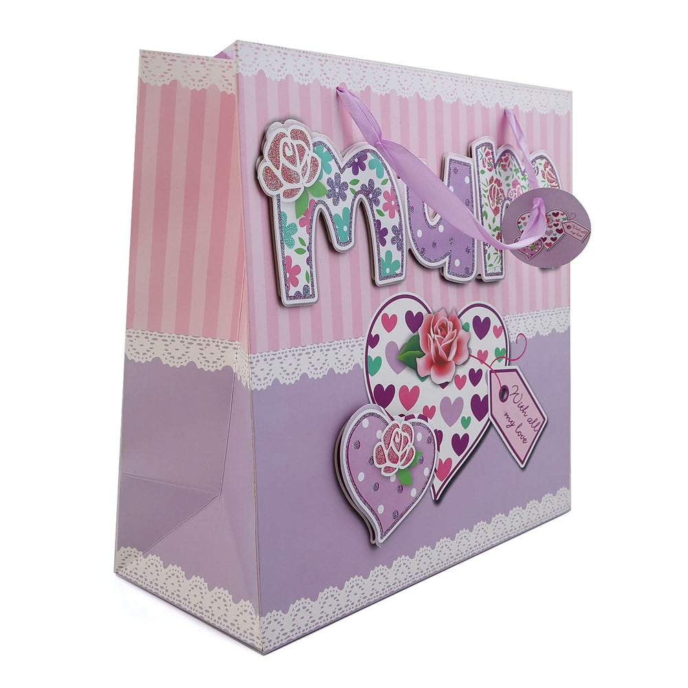 Mother Day Gift Bag - Medium - Multi Color, Kids Gift Set, Chase Value, Chase Value