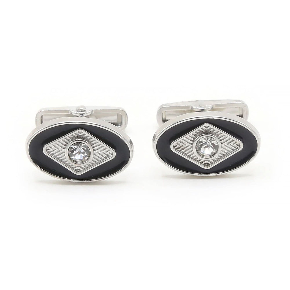 Men's Cufflink - Black, Men's Cufflinks, Chase Value, Chase Value