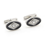Men's Cufflink - Black, Men's Cufflinks, Chase Value, Chase Value