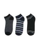 Knit Line Ankle Socks – 3 Pieces, Men's Socks, Chase Value, Chase Value