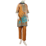 Women's Wash & Wear Unstitched 3pcs Suit - A4, Women, 3Pcs Shalwar Suit, Chase Value, Chase Value