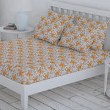 Percale Finish Fitted Sheet with 2 Pillow - Multi Color, Double Size Bed Sheet, Chase Value, Chase Value